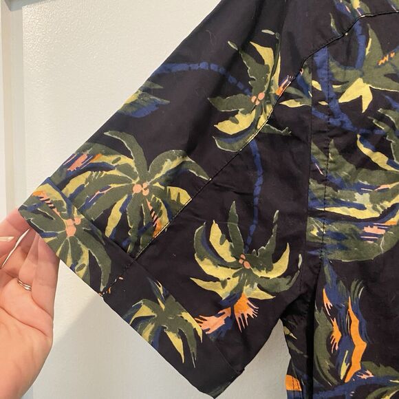 NOT FOR SALE Scotch & Soda Camp Shirt Men XXL Blue Poolside Hawaiian Tropical - Picture 9 of 14